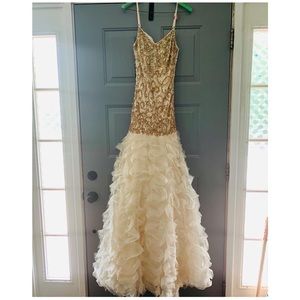 Gold Sequin Gown